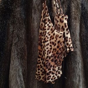 Beautiful bright orange wth gold blazer.